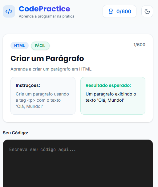 Preview Code Practice